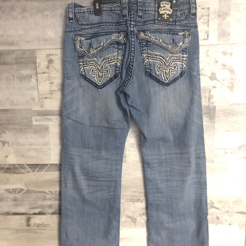Men’s Rock Revival Jeans size 36x32